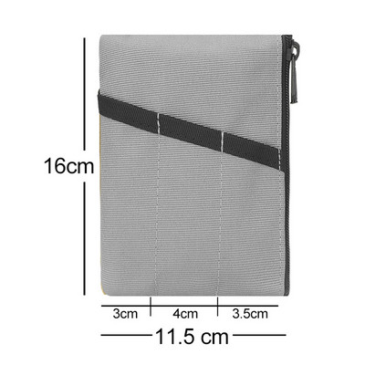 Daugiafunkcis EDC laikymo krepšys lauke nešiojamas įrankių krepšys taktinis peilio rašiklis sulankstomas kreditinės kortelės spaustukas Piniginės pakabinamas juosmens krepšys