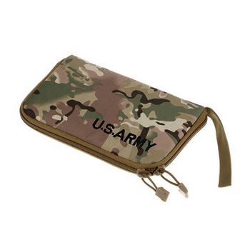 Чанта за тактически пистолет Военна чанта за пистолет на американската армия Издръжлив мек калъф за ръчен пистолет Преносими чанти за аксесоари за пистолети