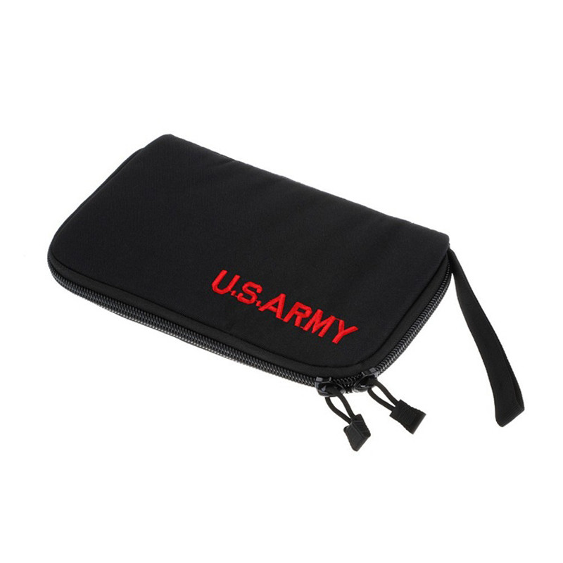 Geantă tactică pentru pistol pentru pistol, armata americană, husă pentru pistol militar, husă durabilă pentru pistol de mână, husă moale, genți portabile pentru accesorii pentru pistol pentru pistol