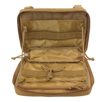 Tactical Admin Molle Pouch, Medical EDC EMT Utility Bag Shell Design Attachment Pouches 1000D найлонови чанти за колан за туризъм Водоустойчиви