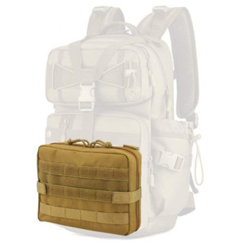 Tactical Admin Molle Pouch, Medical EDC EMT Utility Bag Shell Attachment Pouches 1000D Nylon Bet Belt Bags Waterproof