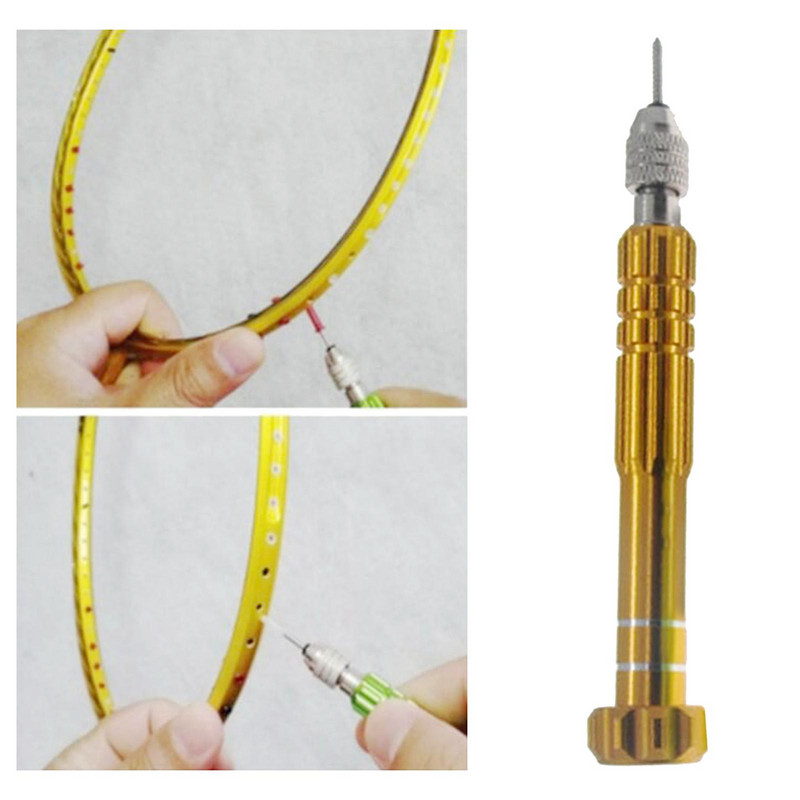 Badmintono įvorių nuėmiklis 12,4 cm tiesi yla nerūdijančio plieno teniso raketė