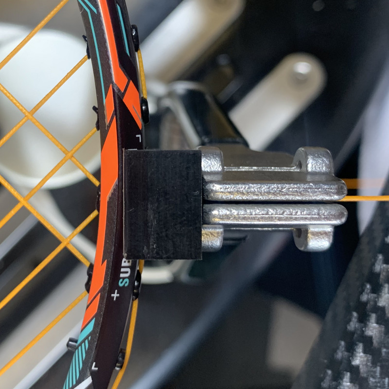 Alpha 2PC Σφιγκτήρας εκκίνησης μπάντμιντον Μειωτής πίεσης Εργαλεία σπειρώματος ρακέτας μπάντμιντον Αξεσουάρ μηχανήματος σχεδίασης