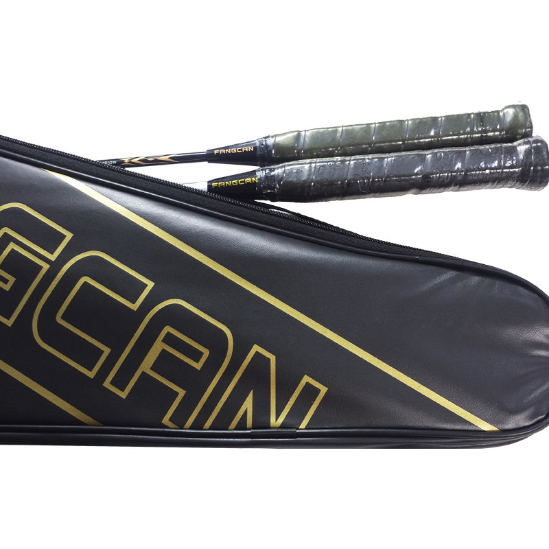 FANGCAN Husă impermeabilă pentru rachetă de badminton Geanta de badminton în aer liber Capacitate 1 sau 2 rachete