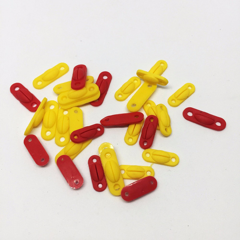 Powerti sulgpallirõngaste komplekt sulgpalliaasad lööke neelavad kumminaelad / ühtlane nael / ühe ja kahe auguga tarvikud