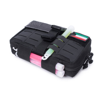Военна чанта Molle Тактическа медицинска чанта Компактна помощна чанта за инструменти EDC Чанта за кръста Чанта за къмпинг Лов EDC Чанта за организиране на екипировка