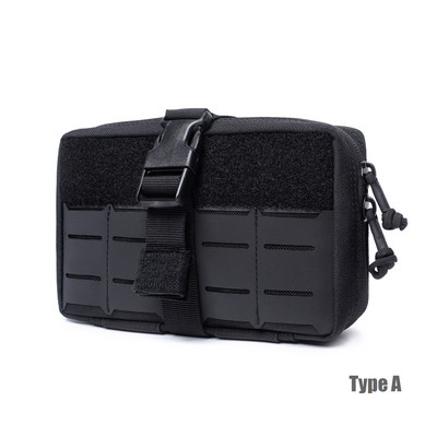 Sõjaline Molle kott Taktikaline meditsiinikott Kompaktne utiliidi EDC tööriistakott vidina vöökott matkamiseks jahiks EDC varustuse kott