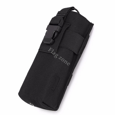 Kültéri vizes palack táska Molle walkie talkie tasak Katonai Taktikai Kemping Túrázás Vadászat Utazás Vízforraló Tartó Táska