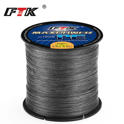 FTK Brand 500M 547Yds Super PE pintas daugiagijinis žvejybos valas 13LB 15LB 20LB 30LB 40LB 60LB pintas valas