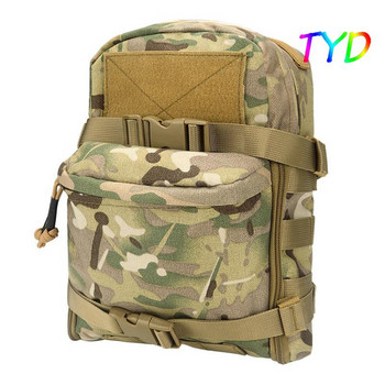 Νέα τσάντα ενυδάτωσης εξωτερικού χώρου Hydration Backpack Assault Molle Pouch Tactical Military Outdoor Sport Water Bags Hunting Molle Pouch