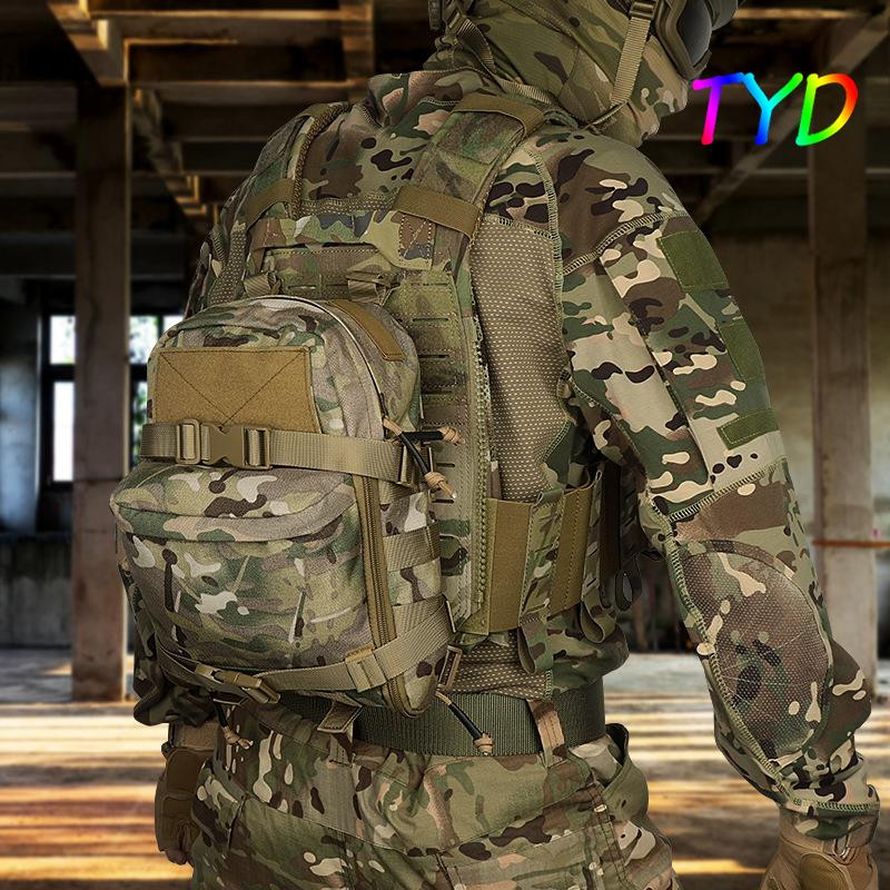 Új kültéri hidratáló táska hidratáló hátizsák Assault Molle tasak Taktikai katonai kültéri sport víztáskák vadászmolle tasak