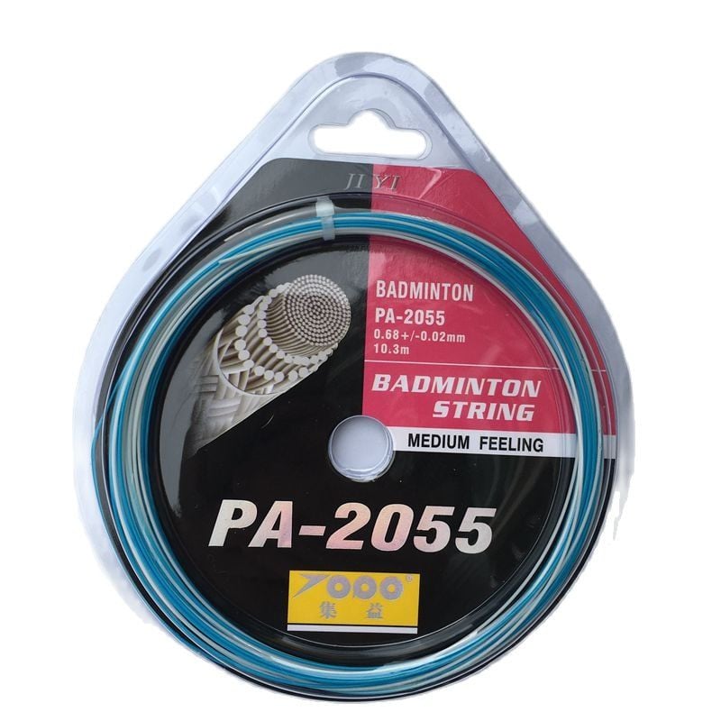 Nemokamas pristatymas (10 vnt. / siunta) TOPO PA-2055 Rainbow badminton string/badmintono raketės styga/0,70 mm