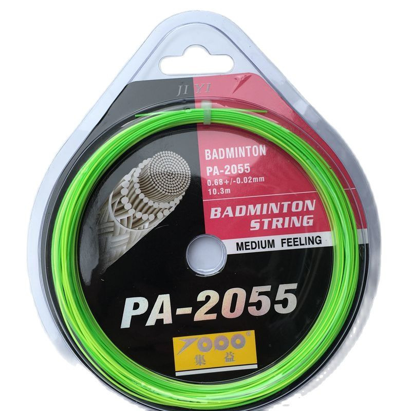 Nemokamas pristatymas (10 vnt. / siunta) TOPO PA-2055 Rainbow badminton string/badmintono raketės styga/0,70 mm