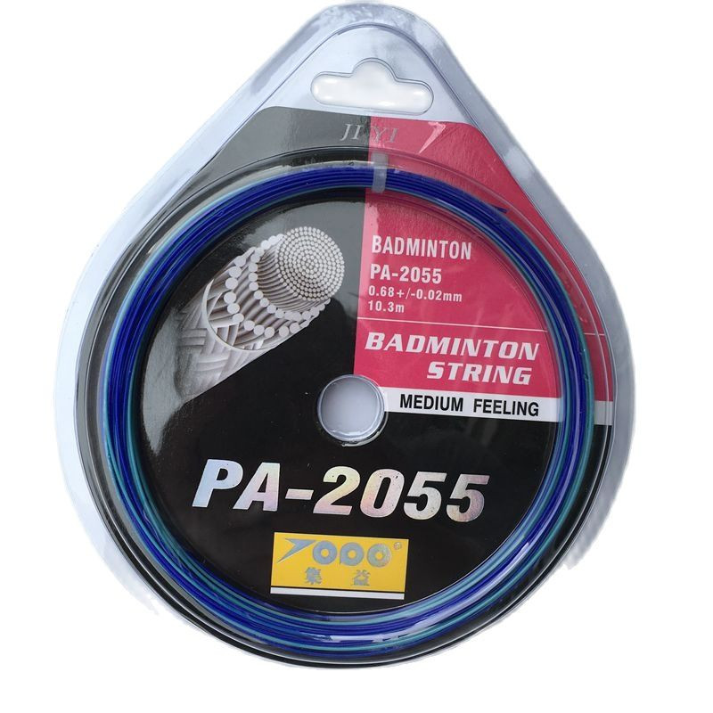 Nemokamas pristatymas (10 vnt. / siunta) TOPO PA-2055 Rainbow badminton string/badmintono raketės styga/0,70 mm