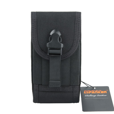 Taktinis mobiliojo telefono dėklas, 4,7 colio užsegamas piniginės kortelės juosmens paketas lauko sportui nailoninis nešiojimo dėklas