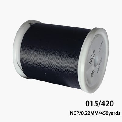 TN03 450 Yards/Spool NCP Οδηγός νήματος ράβδου Επισκευή κτιρίου Περιτύλιγμα Αξεσουάρ κλωστής πετονιάς ψαρέματος Νάιλον ίνες Δέσιμο γάντζου