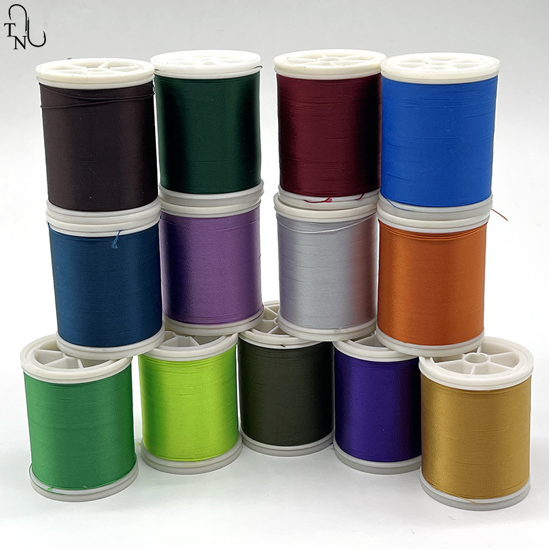 TN03 450 jardų / ritės NCP sriegio kreipiklio statyba, remontas, apvyniojimas meškerės siūlu, nailono pluošto rišimas su kabliu