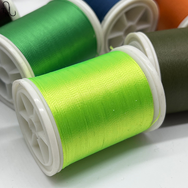 TN03 450 jardų / ritės NCP sriegio kreipiklio statyba, remontas, apvyniojimas meškerės siūlu, nailono pluošto rišimas su kabliu