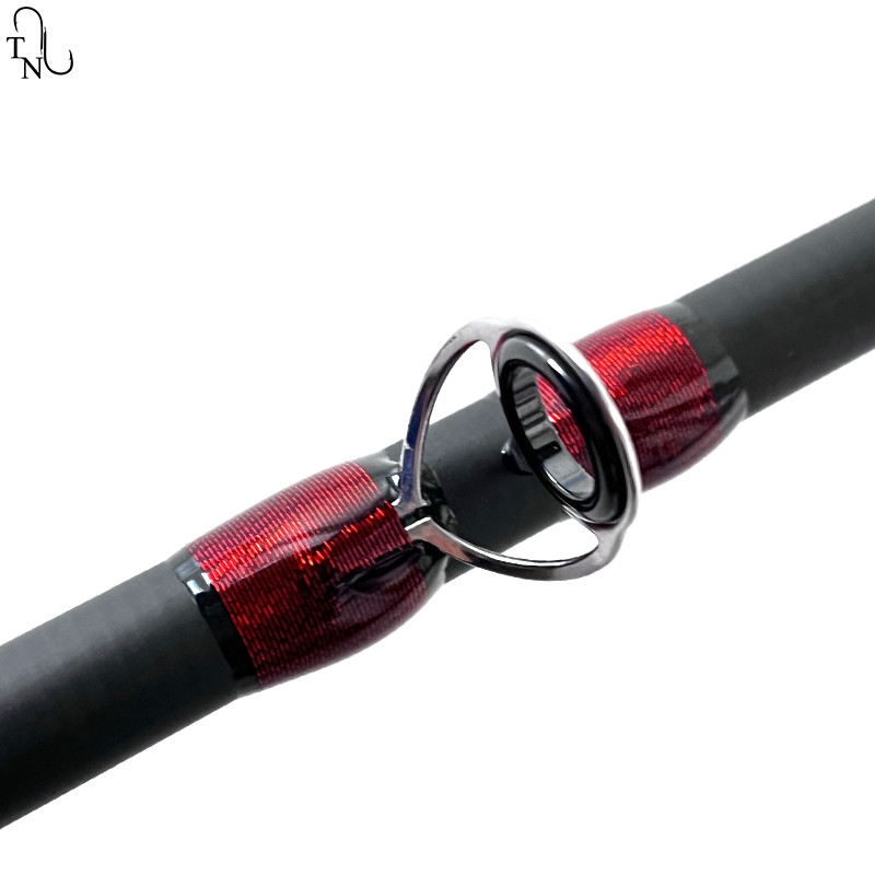 TN03 450 jardų / ritės NCP sriegio kreipiklio statyba, remontas, apvyniojimas meškerės siūlu, nailono pluošto rišimas su kabliu