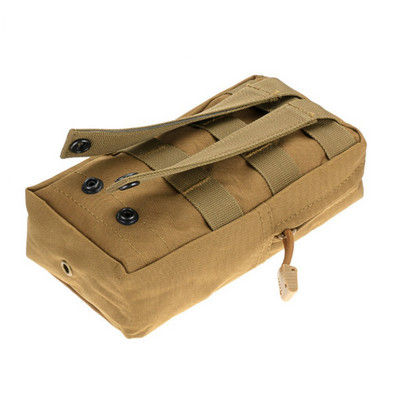 Kültéri kis cipzáras hadsereg ventilátor különféle táska MOLLE rendszer kiegészítő szerviz taktikai deréktáska akasztós táska