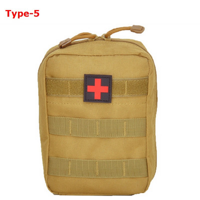 Truse tactice de prim ajutor Geantă medicală Molle Husă Urgență în aer liber Vânătoare pentru mașină Geanta de urgență pentru camping Husă pentru instrumente de supraviețuire