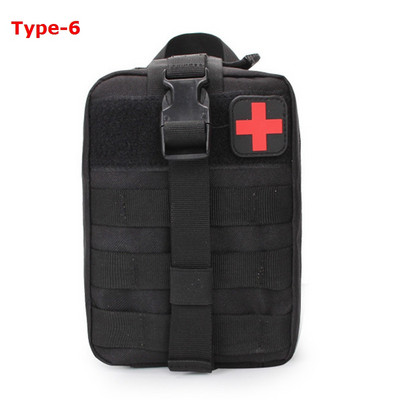Truse tactice de prim ajutor Geantă medicală Molle Husă Urgență în aer liber Vânătoare pentru mașină Geanta de urgență pentru camping Husă pentru instrumente de supraviețuire