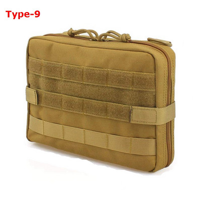 Truse tactice de prim ajutor Geantă medicală Molle Husă Urgență în aer liber Vânătoare pentru mașină Geanta de urgență pentru camping Husă pentru instrumente de supraviețuire