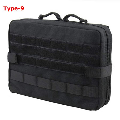 Truse tactice de prim ajutor Geantă medicală Molle Husă Urgență în aer liber Vânătoare pentru mașină Geanta de urgență pentru camping Husă pentru instrumente de supraviețuire