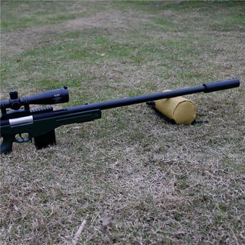Τσάντα σκοποβολής Tactical Sniper Μπροστινή και πίσω υποστήριξη Κυνηγετικό τουφέκι Airsoft Sandbag Practice Target Stand BB Bullet Storage Pouch