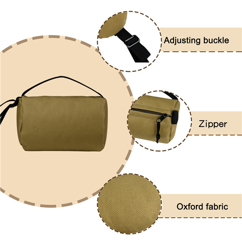 Taktinis snaiperio šaudymo krepšys priekyje ir gale atrama medžiokliniam šautuvui Airsoft smėlio maišelis treniruojamasis taikinio stovas BB kulkų laikymo maišelis