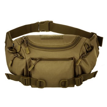 Τσάντα στήθους αναρρίχησης για πεζοπορία, πολυλειτουργική τσάντα κυνηγιού, τακτικής μέσης, τσάντα αδιάβροχης ζώνης Camo