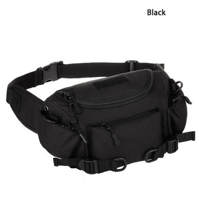 Multifunktsionaalne välijahi taktikaline vöökott Matkamine Jalgrattaga ronimine Rinnakott Military Camo veekindel vööpakk