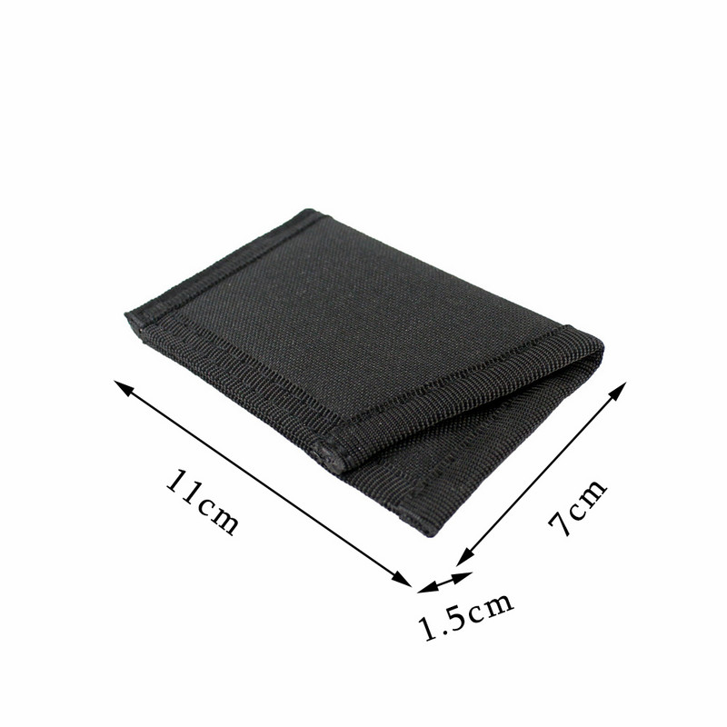 Taktikai kártyatartó tasak öv EDC táska férfi hitelkártya tartó személyi igazolvány pénztárca tok kültéri kemping túrázás vadászati eszközök