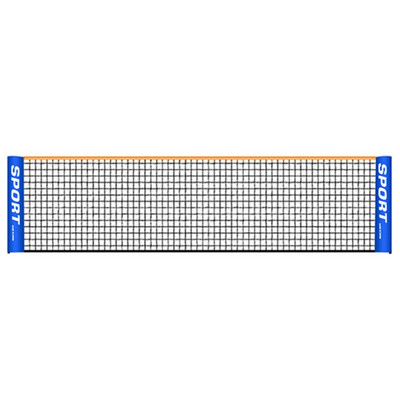 Φορητό αναδιπλούμενο δίχτυ μπάντμιντον Πτυσσόμενο ρυθμιζόμενο απλό δίχτυ προπόνησης