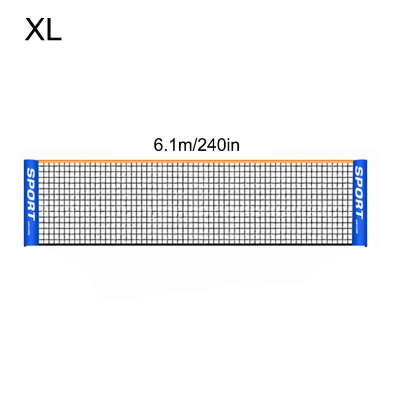 Φορητό αναδιπλούμενο δίχτυ μπάντμιντον Πτυσσόμενο ρυθμιζόμενο απλό δίχτυ προπόνησης