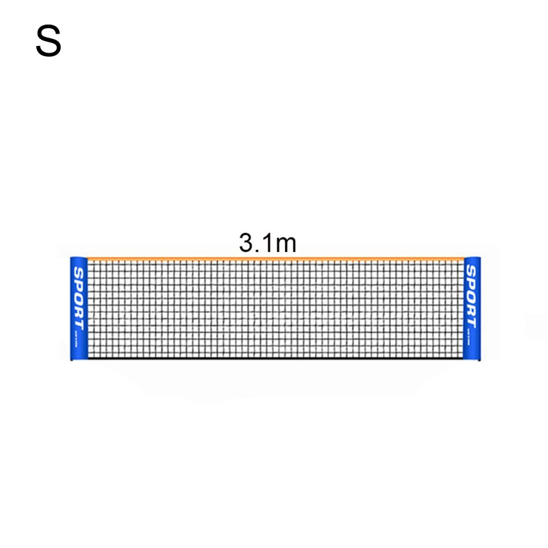 Φορητό αναδιπλούμενο δίχτυ μπάντμιντον Πτυσσόμενο ρυθμιζόμενο απλό δίχτυ προπόνησης