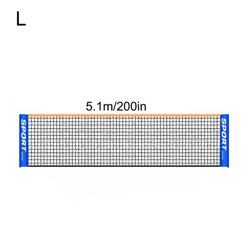 Φορητό αναδιπλούμενο δίχτυ μπάντμιντον Πτυσσόμενο ρυθμιζόμενο απλό δίχτυ προπόνησης