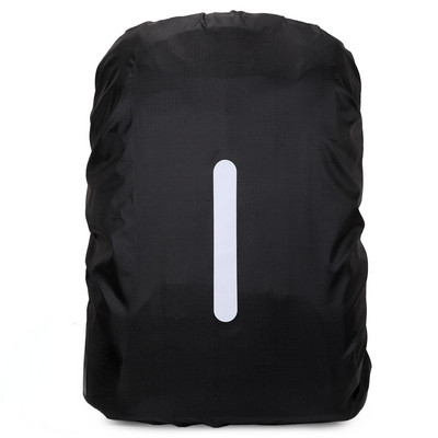 Ανακλαστικό αδιάβροχο κάλυμμα βροχής σακιδίου για υπαίθρια αθλητική νυχτερινή ποδηλασία Ασφάλεια Raincover Κάμπινγκ Πεζοπορία αδιάβροχο κάλυμμα