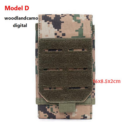2022 m. Naujas Tactical Laser Molle telefono maišelis 5 colių mobiliojo telefono maišeliai juosmens diržas karinis mobiliojo telefono krepšys Universalūs aksesuarai