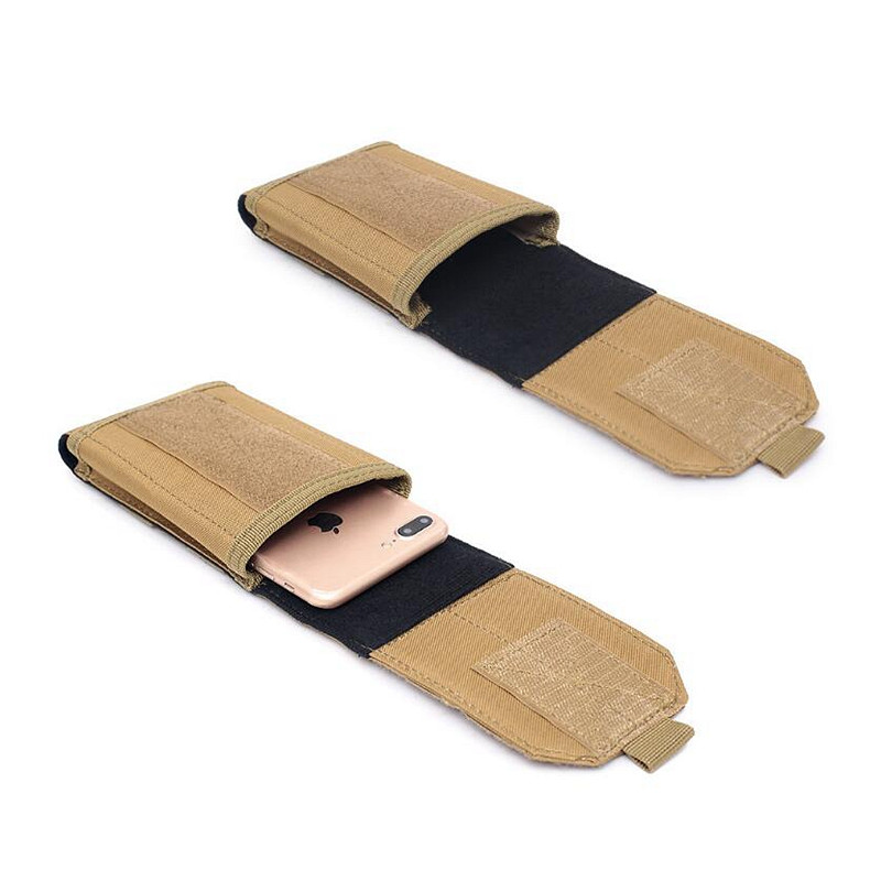 2022 m. Naujas Tactical Laser Molle telefono maišelis 5 colių mobiliojo telefono maišeliai juosmens diržas karinis mobiliojo telefono krepšys Universalūs aksesuarai