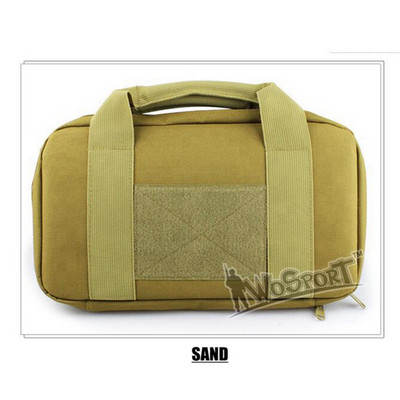 Paslėptas nešiojamasis pistoleto maišelis Rankinis ginklo nešiklis Rankinio ginklo krepšio dėklas Šaudyklų krepšys su 5 žurnalų lizdais Lauko medžioklės krepšio dėklas