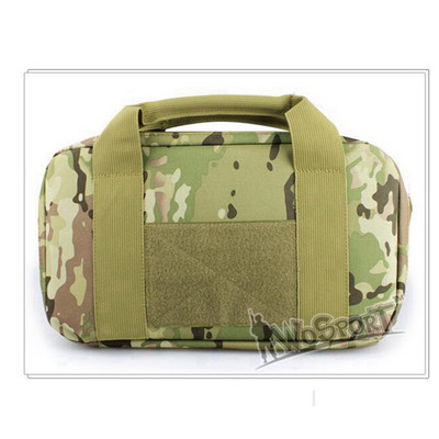 Paslėptas nešiojamasis pistoleto maišelis Rankinis ginklo nešiklis Rankinio ginklo krepšio dėklas Šaudyklų krepšys su 5 žurnalų lizdais Lauko medžioklės krepšio dėklas