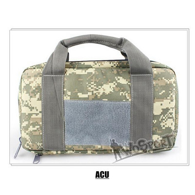 Paslėptas nešiojamasis pistoleto maišelis Rankinis ginklo nešiklis Rankinio ginklo krepšio dėklas Šaudyklų krepšys su 5 žurnalų lizdais Lauko medžioklės krepšio dėklas