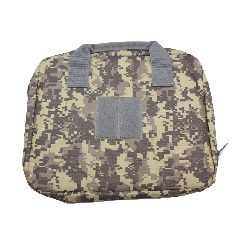 Paslėptas nešiojamasis pistoleto maišelis Rankinis ginklo nešiklis Rankinio ginklo krepšio dėklas Šaudyklų krepšys su 5 žurnalų lizdais Lauko medžioklės krepšio dėklas