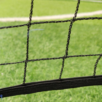 Δίχτυ μπάντμιντον Πιο παχύ αναδιπλούμενο δίχτυ τένις γκαζόν Εύκολη ρύθμιση Νάιλον αθλητικό δίχτυ πίκλμπολα Εξωτερικά προμήθειες για άσκηση