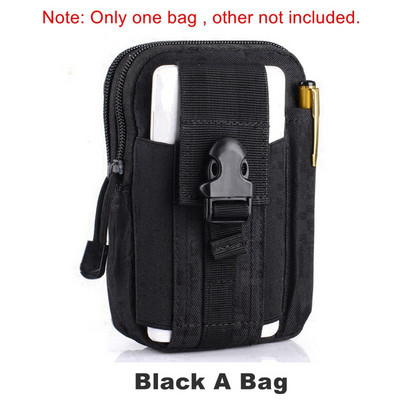 „Molle Waist Pack“ taktinis diržo maišelis, skirtas vyrams lauke sportuoti bėgimo telefono laikiklio dėklas Camo medžioklės lauko įrankių EDC krepšys