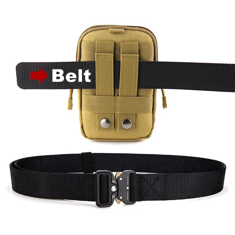 „Molle Waist Pack“ taktinis diržo maišelis, skirtas vyrams lauke sportuoti bėgimo telefono laikiklio dėklas Camo medžioklės lauko įrankių EDC krepšys