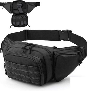 Тактическа чанта за пистолет Ранка за кръста Чанта за пистолет Кобур за пистолет Пистолет Фани пакет с калъф за списание Катарама с катарама Ключодържател