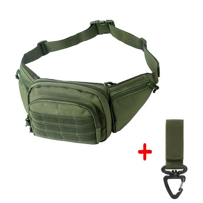 Taktikaline püstolkott rinnakorvi vööpakend Käsirelvakott Püstoli ümbris Relv Fanny pakk ajakirjakotiga, rihmaga pandlaga võtmehoidja