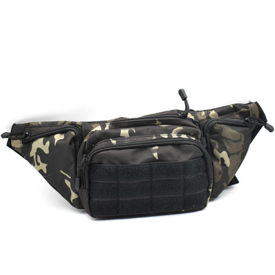 Taktikaline püstolkott rinnakorvi vööpakend Käsirelvakott Püstoli ümbris Relv Fanny pakk ajakirjakotiga, rihmaga pandlaga võtmehoidja